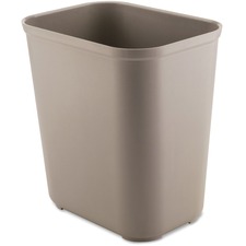 Rubbermaid RCP 254300BGCT Commercial 28 Quart Fire Resistant Wastebask