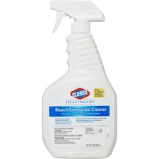 The CLO 68970PL Clorox Healthcare Bleach Germicidal Cleaner - Ready-to