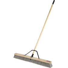 Rubbermaid RCP 2040049 Commercial Fine Bristle 36 Push Broom - 3 Polye