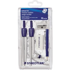 Staedtler STD 55060S3A6 Staedtler 10-piece Math School Set - 10 Piece(