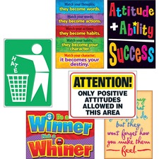 Trend TEP A67924 Trend Attitude Matters Posters Combo Pack - 13.4 Widt