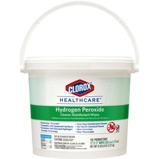 The CLO 30826 Clorox Healthcare Hydrogen Peroxide Cleaner Disinfectant