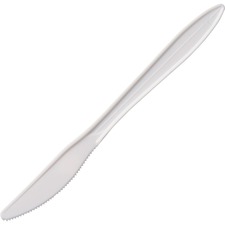 Solo SCC K6SW Solo Cutlery, Knife, 12wx6-12lx14h, 1000ct, White - 1000