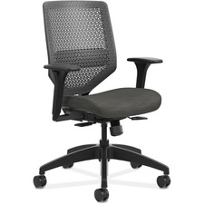 Hon HON SVR1ACLC10TK Hon Solve Task Chair, Reactiv Back - Black Seat -