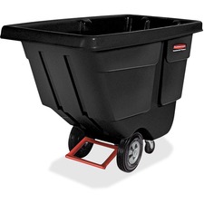 Rubbermaid RCP 130400BK Commercial Rotomolded Utility Tilt Truck - 450