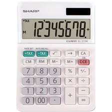 Sharp EL-310WB El-310wb 8 Digit Professional Mini-desktop Calculator -