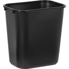 Rubbermaid RCP 295600BKCT Commercial Deskside Wastebasket - 7 Gal Capa