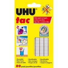 Staedtler STD 99683 Staedtler Uhu Tac Adhesive Squares - 1  Pack - Whi