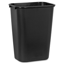 Rubbermaid RCP 295700BKCT Commercial Deskside Wastebasket - 10.25 Gal 