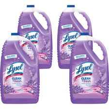 Reckitt RAC 88786CT Lysol Cleanfresh Lavender Cleaner - Liquid - 144 F