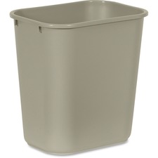 Rubbermaid RCP 295600BGCT Commercial Deskside Wastebasket - 7 Gal Capa