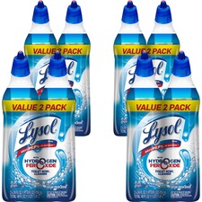 Reckitt RAC 96084CT Lysol Hydrogen Peroxide Toilet Cleaner - 24 Fl Oz 