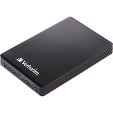 Verbatim 70382 256gb Vx460 External Ssd, Usb 3.1 Gen 1 - Black - Noteb