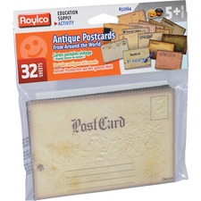 Roylco RYL R52064 Roylco Antique Post Cards - Themesubject: Learning -