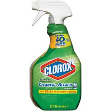 The CLO 31221 Clorox All Purpose Cleaner With Bleach - Spray - 32 Fl O