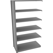 Tennsco TNN CA248848MGY Capstone Shelving 48w 6-shelf Unit - 88 Height