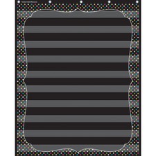 Teacher TCR 20746 Chalkboard Brights 10 Pocket Chart - Themesubject: L