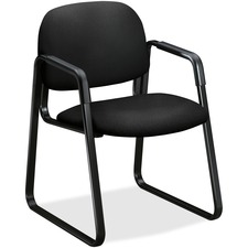 Hon HON 4008CU10T Hon Solutions Seating Sled Base Chair - Black Seat -