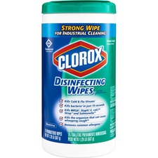 The CLO 15949BD Clorox Commercial Solutions Disinfecting Wipes - Wipe 