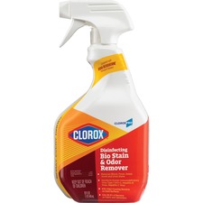 The CLO 31903CT Cloroxpro Disinfecting Bio Stain  Odor Remover - Spray