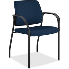 Hon HON IS110CU98 Hon Ignition 4-leg Stacking Chair - Navy Foam Seat -