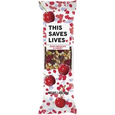 This TSL 00443 Dark Chocolate  Cherry Snack - Gluten-free, Non-gmo, Lo