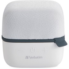 Verbatim 70227 Bluetooth Speaker System - White - 100 Hz To 20 Khz - T