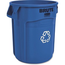 Rubbermaid RCP 262073BLUCT Commercial Brute 20-gal Recycling Container