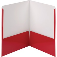 Smead SMD 87880 Smead Letter Pocket Folder - 8 12 X 11 - 2 Pocket(s) -