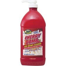 Zep ZPE ZUCBHC484 Zep Commercial Cherry Bomb Gel Hand Cleaner - Cherry