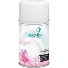 Zep TMS 1042686 Timemist Metered 30-day Baby Powder Scent Refill - Spr