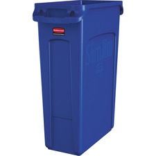 Rubbermaid RCP 1956185CT Commercial Slim Jim Vented Container - 23 Gal