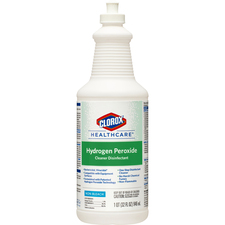 The CLO 31444BD Clorox Healthcare Hydrogen Peroxide Cleaner Disinfecta