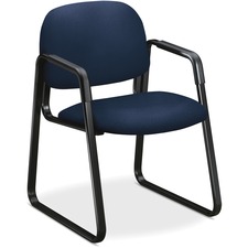 Hon HON 4008CU98T Hon Solutions Seating Sled Base Chair - Navy Seat - 