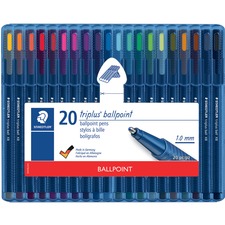 Staedtler STD 437SB20G Staedtler Triplus 1.0mm Ballpoint Pens - 1 Mm P