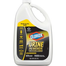 The CLO 31351BD Clorox Urine Remover Refill - Liquid - 128 Fl Oz (4 Qu