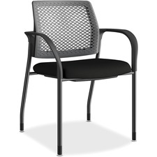 Hon HON IS108RCU10 Hon Ignition Charcoal Reactiv Back Stacking Chair -