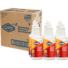 The CLO 31911CT Cloroxpro Disinfecting Bio Stain  Odor Remover - Liqui