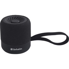 Verbatim 70228 Portable Bluetooth Speaker System - Black - 100 Hz To 2