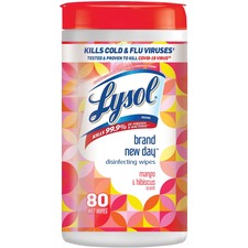 Reckitt 19200-97181 Lysol Designer Tub Disinfecting Wipes - Wipe - Bra