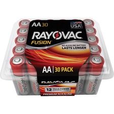 Spectrum RAY 81530PPFUSK Rayovac Fusion Premium Alkaline Aa Batteries 