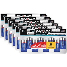 Spectrum RAY 8148LKCT Rayovac Alkaline C Batteries - For Multipurpose 