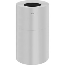 Rubbermaid RCP AOT35SANL Commercial Atrium Open Top Waste Container - 