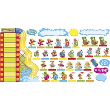 Trend TEP 8421 Trend Playtime Pals Goal-set Bulletin Board Set - Reusa