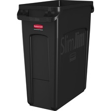 Rubbermaid RCP 1955959CT Commercial Slim Jim 16g Vented Container - 16