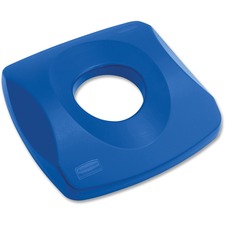 Rubbermaid RCP 269100CT Commercial Untouchable Recycling Lid - Square 