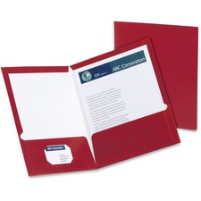 Tops OXF 51718 Oxford Letter Pocket Folder - 8 12 X 11 - 2 Pocket(s) -