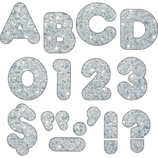 Trend TEP T1613 Trend 4 Sparkle Uppercase Ready Letters Set - Pin-up -