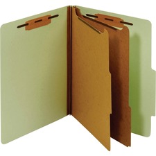 Tops PFX PU61GRE Pendaflex Letter Recycled Classification Folder - 8 1