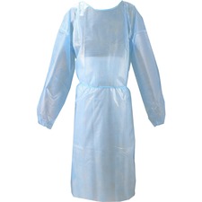 Special SPZ 08697 Isolation Gowns - Extra Large - Polyethylene, Polypr